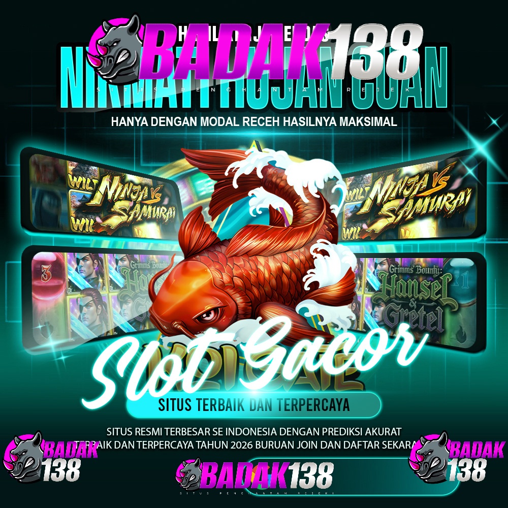 BADAK138: Situs Slot Gacor dengan Pilihan Game Favorit dan Akses yang Nyaman